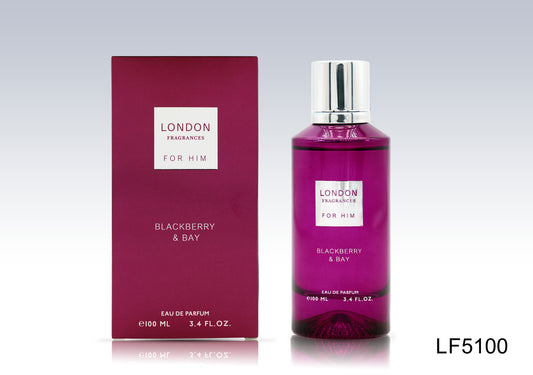 London Fragrances For Him Blackberry &amp; Bay - Eau de Parfum 100ml