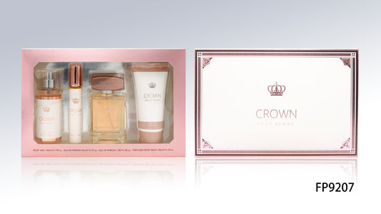 Crown 4pc Women's Perfume Gift Set